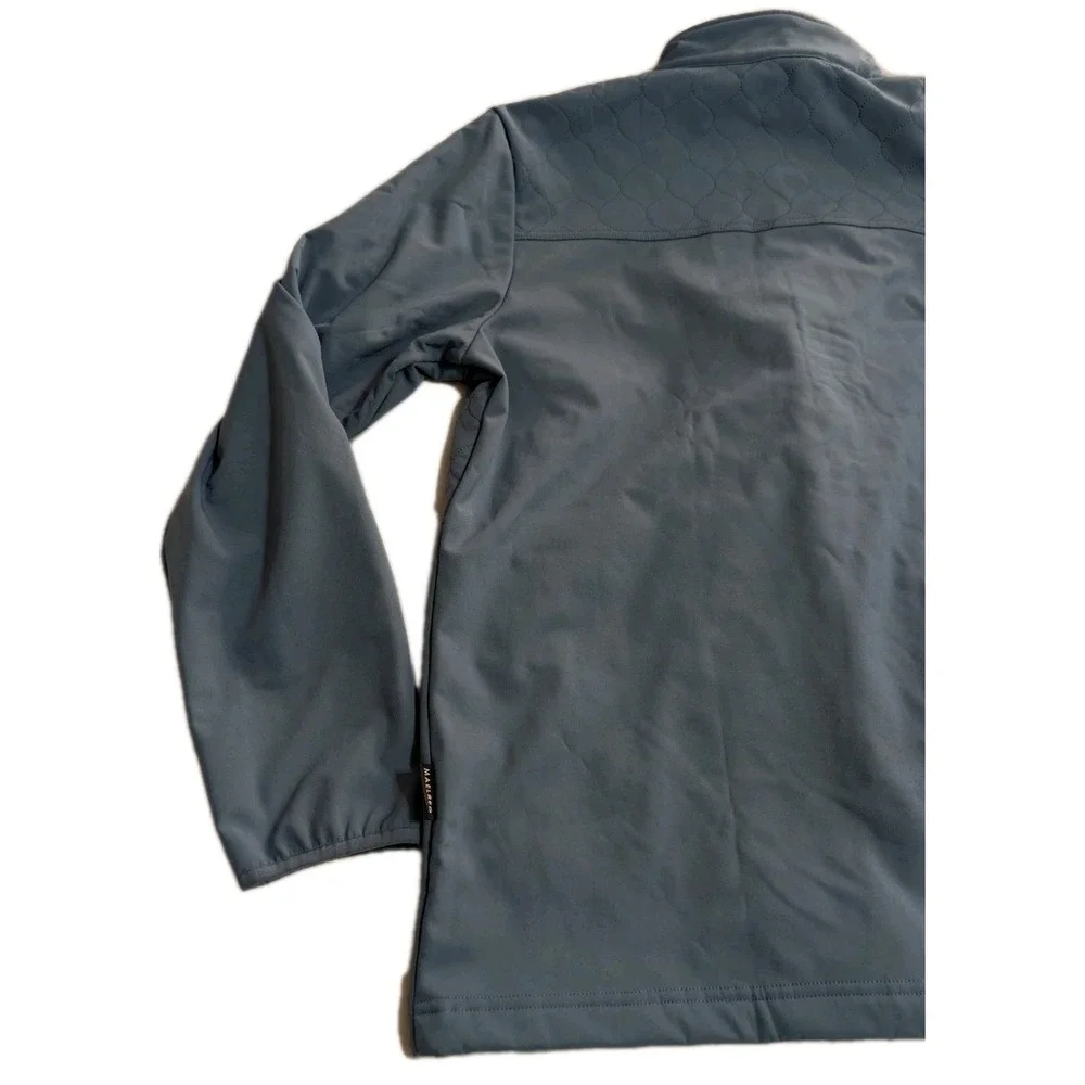 Maelreg Performance Blue Quilted Full Zip Jacket‎ Men's Medium